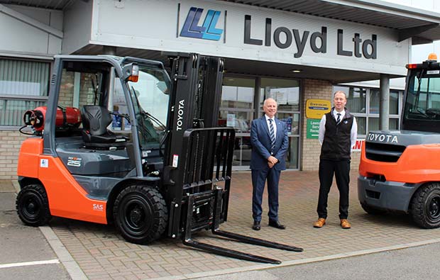 Lloyd Ltd becomes Toyota Material Handling Dealer  Warehouse