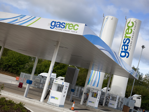 UKs first Bio-LNG refuelling station