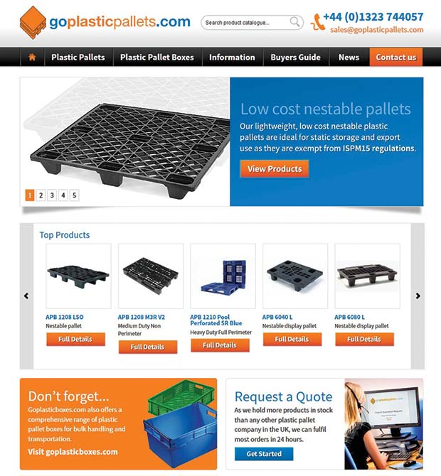 Goplasticpallets.com-homepage