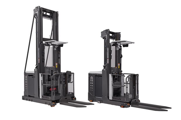 UniCarriers order picker EPL 100. The new trucks EPM 100 and EPH 125 will complete the full range of order pickers